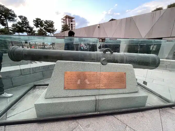 توپ جنگی_موزه آرامگاه نادرشاه