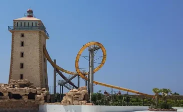 سرسره آدرنالین تم پارک کیش