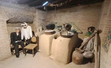 مطبخ و ماکت های خانه تاریخی داروغه مشهد