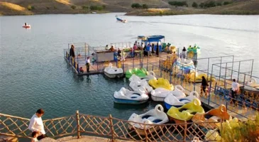 قایق های چالیدره مشهد