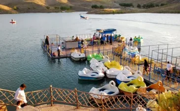 قایق های چالیدره مشهد