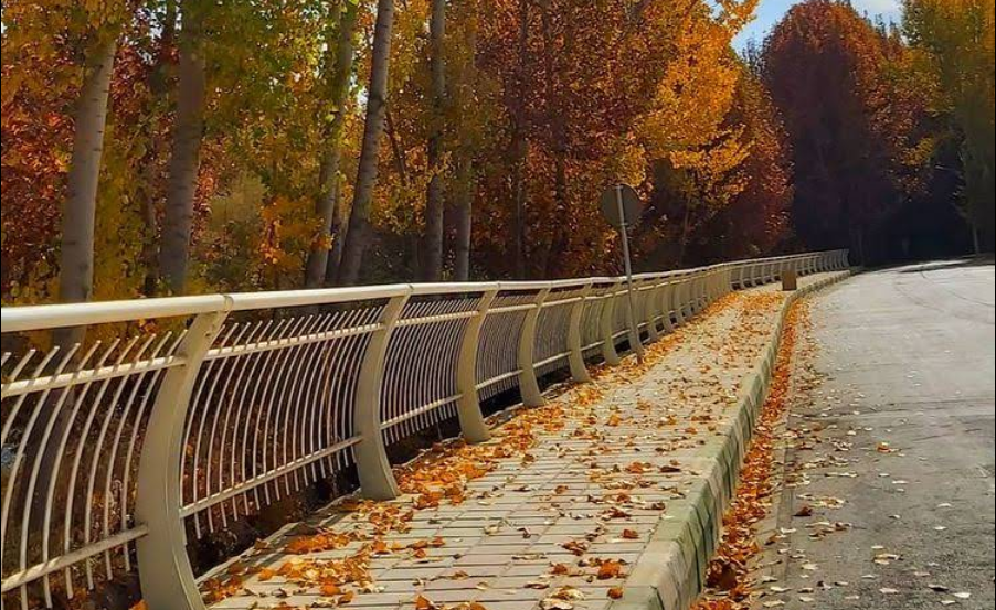 پاییز باغ بهادران اصفهان