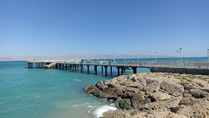 اسکله ساحل میرمهنا 