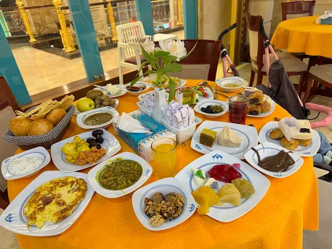 رستوران هتل مدینه الرضا مشهد